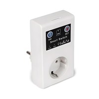 Умная розетка Straj Light-E (GSM) (W3100RU) позволяет управлять электроприборами до 3,5 кВт через сим-карту и отправлять уведомления на мобильный телефон 1000032523