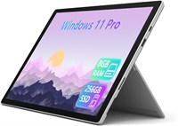 Планшет Microsoft Surface Pro 7+, 12,3-дюймовый (2736 x 1824) сенсорный дисплей, процессор Core i5-1135G7 2,4 ГГц, 8 ГБ ОЗУ, SSD 256 ГБ, без клавиатуры, CAM, Windows 11 Pro (восстановленный) 1000028656