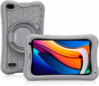 Детский планшет Modio M730 с 7-дюймовым HD-дисплеем, 6 ГБ ОЗУ + 256 ГБ памяти, Android 13, двойной камерой, аккумулятором 4000 мАч, Wi-Fi + одной SIM-картой, противоударным чехлом из EVA-материала с аксессуарами (серый) 1000033006