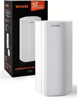 Роутер Tenda 5G06-5G NR с двумя слотами для SIM-карт, модем-роутер 5G/4G LTE Wi-Fi 6 AX3000, Mesh WiFi+, порт 2,5 Гбит/с, Plug &amp; Play, подключение до 160 устройств, родительский контроль, WPA3, Alexa 1000033420