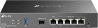 TP-Link ER7206 Многофункциональный профессиональный проводной гигабитный VPN-маршрутизатор с увеличенной пропускной способностью сети, межсетевым экраном SPI, встроенной системой балансировки нагрузки Omada SDN и защитой от молнии 1000033434