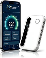 Карманный Wi-Fi роутер 5G, разблокированный без подписки, высокоскоростной модем 5G/4G, совместимый с SIM-картами, мобильная точка доступа WiFi 6, поддержка до 28 подключений для путешествий и работы дома 1000033440