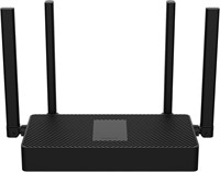 HUAWEI WiFi AX3S 128MB+128MB Черный 3000 Мбит/с; Wi-Fi 6 Plus Двухдиапазонный маршрутизатор AX3000 с четырехъядерным процессором, EasyMesh, предустановленными настройками HiConfig, увеличенной полосой пропускания 160 МГц, высокой скоростью 1000033442