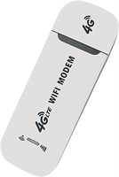 4G LTE USB-модем, портативный USB Wi-Fi адаптер, роутер-донгл 150 Мбит/с со слотом для SIM-карты, автомобильная точка доступа, карманный мобильный Wi-Fi, белая версия, 1 шт 1000018519