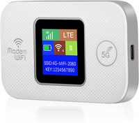 4G портативный Wi-Fi роутер для путешествий, беспроводная точка доступа для SIM-карты, высокоскоростной мобильный интернет 150 Мбит/с для ноутбука и смартфона, поддержка до 10 пользователей, аккумулятор 3000 мАч для деловых поездок и путешествий 1000033464