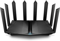 TP-Link AX6000 Wi-Fi 6 роутер (Archer AX80) – двухдиапазонный, порт WAN/LAN 2,5 Гбит/с, потоковая передача 8K, беспроводной интернет-роутер с режимами OneMesh и AP, большой радиус действия, WPA3, Beamforming 1000033483