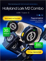 Hollyland Lark M2 Combo петличный микрофон можно приобрести у официального дилера CAPSLOCKS 1000033695