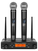 Микрофоны SkyDisco MIC-WL28 без проводов подходят для использования вокалистами, на караоке и при организации различных мероприятий 1000033921