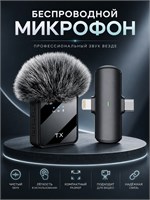 Беспроводной петличный микрофон с функцией шумоподавления предназначен для использования с телефонами iphone, Android с разъемами Type-C и lightning. Модель F15-2 оснащена клипсой для удобства использования 1000033970