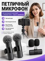 Микрофон черного цвета подходит для использования во множестве случаев 1000033985