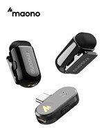 Микрофон Maono WAVE T1 mini является петличным и имеет Type-C подключение (1 приемник и 2 передатчика) 1000034011