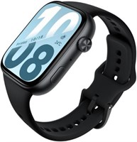 Смарт-часы HONOR Watch X5i, 1,97-дюймовый AMOLED-дисплей с тонкой рамкой, 21 день автономной работы, звонки по Bluetooth, 109 спортивных режимов, отслеживание сна, водонепроницаемость до 10 м, совместимость с Android и iOS, черный цвет 1000034087