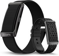 Фитнес-браслет ArmFit Deep Zeero с платой за членство – устройство для отслеживания здоровья и фитнеса – круглосуточное отслеживание активности и сна с поддержкой приложения – более 15 дней автономной работы 1000034127