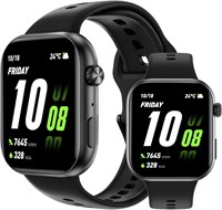 Смарт-часы HONOR Choice Watch 2i, 1,85-дюймовый AMOLED-дисплей, 14 дней автономной работы, Bluetooth-звонки, мониторинг сердечного ритма и SpO?, 109 спортивных режимов, водонепроницаемость IP68, Android и iOS, черный цвет 1000034149