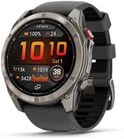 GARMIN Fenix ??8 Pro - 51 мм, графитовый/черный | Премиальные мультиспортивные GPS-смарт-часы с AMOLED-дисплеем | Прочный корпус | До 27 дней автономной работы | Функции LTE и Inreach не поддерживаются в ОАЭ 1000034159