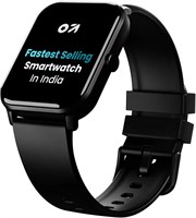 Смарт-часы GO-BOULT (ранее Boult) Drift с поддержкой Bluetooth-звонков, HD-дисплеем, более 140 циферблатов, возможностью совершения звонков по Bluetooth (черный ремешок, универсальный размер) (восстановленные) 1000034178