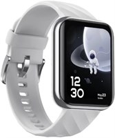 Смарт-часы Watch D с 1,8-дюймовым динамическим дисплеем и яркостью 550 нит, модель DW21291, белые (восстановленные) 1000034180