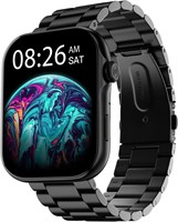 «Умные часы Noise ColorFit Ultra 3 с Bluetooth-звонками, 1,96-дюймовым AMOLED-дисплеем, премиальным металлическим корпусом, пульсометром, трекером активности, управлением жестами, цвет «черный»» 1000034200