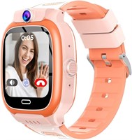 Детские смарт-часы Y66 UAETECH 4G - сенсорный HD-экран - подсчет шагов - длительное время работы от батареи (680 мАч) - калькулятор, будильник, дистанционный мониторинг, ученический режим, математическая игра, Android/IOS (оранжевый) 1000034216
