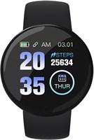 Умные часы для мужчин и женщин на Android, 1,3-дюймовый HD-экран, водонепроницаемость IP65, более 100 спортивных трекеров, отслеживание пульса и артериального давления, отслеживание сна и калорий 1000003912