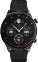 Смарт-часы RIVERSONG Motive 7C с функцией звонков, 1,52-дюймовый дисплей, голосовой помощник с искусственным интеллектом, более 100 спортивных режимов, круглосуточное отслеживание состояния здоровья, водонепроницаемость IP68, черный цвет 1000034296