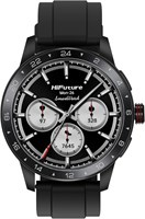 Смарт-часы HiFuture FLEX2, 1,39-дюймовый AMOLED-экран, Bluetooth-звонки, мониторинг сна и сердечного ритма, водонепроницаемость IP68, длительное время автономной работы — черные 1000013297