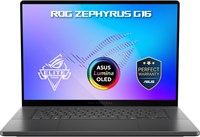 Игровой ноутбук Asus ROG Zephyrus G16 (Eclipse Gray) | 16-дюймовый OLED-дисплей 2.5K (2560 x 1600, WQXGA) с частотой обновления 240 Гц, процессор Intel Core Ultra 9 386H, видеокарта NVIDIA RTX5090 24 ГБ, 64 ГБ оперативной памяти, SSD-накопитель 2 ТБ, Wind 1000034647
