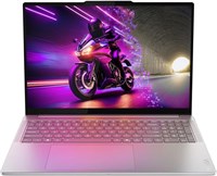 Ноутбук Lenovo Yoga Pro 9 16IAH10 Aura Edition, 16-дюймовый OLED-дисплей 3.2K, процессор Intel Core Ultra 9 285H, 32 ГБ ОЗУ, SSD 1 ТБ, видеокарта GeForce RTX 5060 8 ГБ, клавиатура с подсветкой на английском языке, Windows 11, цвет Luna Grey | 83L00000US 1000034651