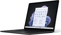 Microsoft Surface Laptop 5 с 13,5-дюймовым дисплеем 2256 x 1504, процессором Intel i7-1255U, интегрированной графикой Iris Graphics, 16 ГБ оперативной памяти, SSD-накопителем 512 ГБ, Windows 11, черный - [RBG-00039], модель для ОАЭ, 13,5 дюймов 1000010977