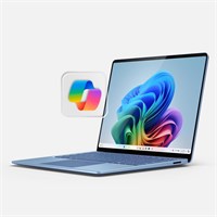 Обновленный ноутбук Microsoft Surface Laptop (2024), Windows 11 Copilot+ PC, 13,8 дюйма, Snapdragon X Elite (12 ядер), 16 ГБ ОЗУ, 512 ГБ SSD-накопитель, Sapphire 1000034685