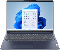 Персональный ноутбук Lenovo IdeaPad Slim 5, 16-дюймовый экран 1920 x 1200 пикселей, процессор AMD Ryzen 7 8845HS, 8 ядер, 16 ГБ LPDDR5+, SSD 512 ГБ, Windows 11 Pro, HDMI 1.4, Wi-Fi 6, клавиатура с подсветкой, сканер отпечатков пальцев 1000034697