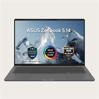 Ноутбук ASUS Zenbook A14 UX3407QA-QD526W | Процессор Snapdragon X X1-26-100 | 16 ГБ ОЗУ | 512 ГБ SSD 4.0 | 14-дюймовый OLED-дисплей WUXGA | Графика Qualcomm Adreno | Windows 11 Home | Английская/арабская клавиатура | Серый 1000034722