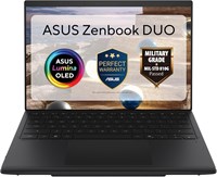 Ноутбук ASUS Zenbook DUO UX8407AA-U9321W | Процессор Intel® Core™ Ultra 9 386H | 32 ГБ ОЗУ | 1 ТБ SSD 4.0 | Два 14-дюймовых сенсорных OLED-экрана 3K с частотой 144 Гц | Графика Intel® Arc | Windows 11 Home | Английская/арабская клавиатура | Серый 1000034724