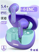 Беспроводные наушники с микрофоном обеспечивают Hi-Fi стереозвук, имеют защиту IPX5 и работают до 32 часов от аккумулятора. Они оснащены передовым Bluetooth 5.4 1000034834