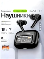 Черные наушники A.PODS Pro 2 AIR TYPE-C без проводов предназначены для использования с телефонами, оснащенными экраном LED. У них есть шумоподавляющий микрофон и возможность подключения через Bluetooth 1000034907
