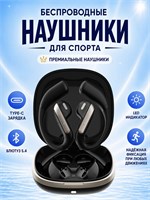 Беспроводные спортивные наушники с разъемом USB Type-C предназначены для использования с телефоном. Они идеально подходят для занятий спортом, работы, бега и могут быть отличным подарком 1000034925