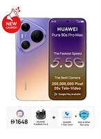 HUAWEI Pura 90s Pro Max 5.5G AI Dual SIM Blaze Purple 12GB RAM 512GB с Google Playstore + бесплатный подарок - глобальная версия 1000034766