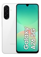Samsung Galaxy A26 5G Dual SIM, белый, 6 ГБ ОЗУ, 128 ГБ памяти — глобальная версия 1000035166