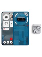 Смартфон Nothing Phone 3a 5G Dual SIM, синий, 12 ГБ ОЗУ, 256 ГБ памяти, с наушниками CMF Buds — глобальная версия 1000035172