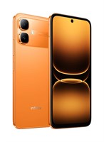 Смартфон Infinix Smart 20 X6840B, 128 ГБ памяти, 4 ГБ ОЗУ, 4G LTE, 6,78-дюймовый HD+ дисплей, аккумулятор 5200 мАч, двойная камера, цвет Sunlike Orange 1000035176
