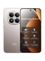 Xiaomi Redmi Note 15 Pro Dual SIM 5G, титановый цвет, 12 ГБ ОЗУ, 256 ГБ памяти — глобальная версия 1000035253
