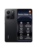 Xiaomi Redmi Note 14 4G Dual SIM Midnight Black 8GB RAM 256GB - глобальная версия 1000035352