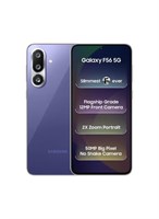 Samsung Galaxy F56 5G (фиолетовый, 8 ГБ ОЗУ, 256 ГБ памяти) | Super AMOLED+ дисплей 120 Гц | Функции искусственного интеллекта | Тройная камера 50 МП | Аккумулятор 5000 мАч 1000035364