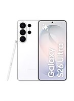 Samsung Galaxy S26 Ultra Dual SIM, белый, 12 ГБ ОЗУ, 512 ГБ, 5G — международная версия 1000035397
