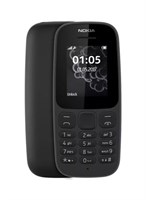 Nokia 105 Dual SIM, черный, 4 МБ 1000035423