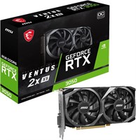 Видеокарта MSI Gaming GeForce RTX 3050 8GB GDRR6 128-Bit HDMI/DP PCIe 4 Torx Twin Fans Ampere OC (RTX 3050 Ventus 2X XS 8G OC) 1000036245