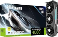 Видеокарта Zotac Gaming GeForce RTX 4080 16GB Trinity OC GDDR6X 256-bit 22.4 Gbps PCIE 4.0, система охлаждения IceStorm 2.0 Advanced Cooling, RGB-подсветка Spectra 2.0, модель ZT-D40810J-10P 1000036329