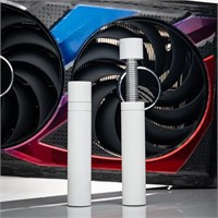 Подставка для видеокарты ALMEKAQUZ с регулировкой высоты, кронштейн для предотвращения провисания видеокарты, универсальная подставка для видеокарты с магнитом и резиновой накладкой (белая) 1000036347