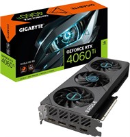 Видеокарта Gigabyte GeForce RTX 4060 Ti Eagle OC 8G, 3 вентилятора WINDFORCE, 8 ГБ 128-битной памяти GDDR6, GV-N406TEAGLE OC-8GD 1000036376