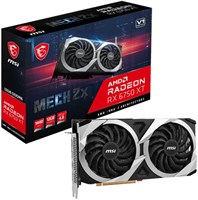 Видеокарта MSI Gaming Radeon RX 6750 XT 192-бит, 12 ГБ GDDR6, тактовая частота 2600 МГц, два вентилятора Torx 3.0, DP/HDMI, FreeSync, DirectX 12, поддержка VR, разгон (RX 6750 XT MECH 2X 12G V1) 1000036406